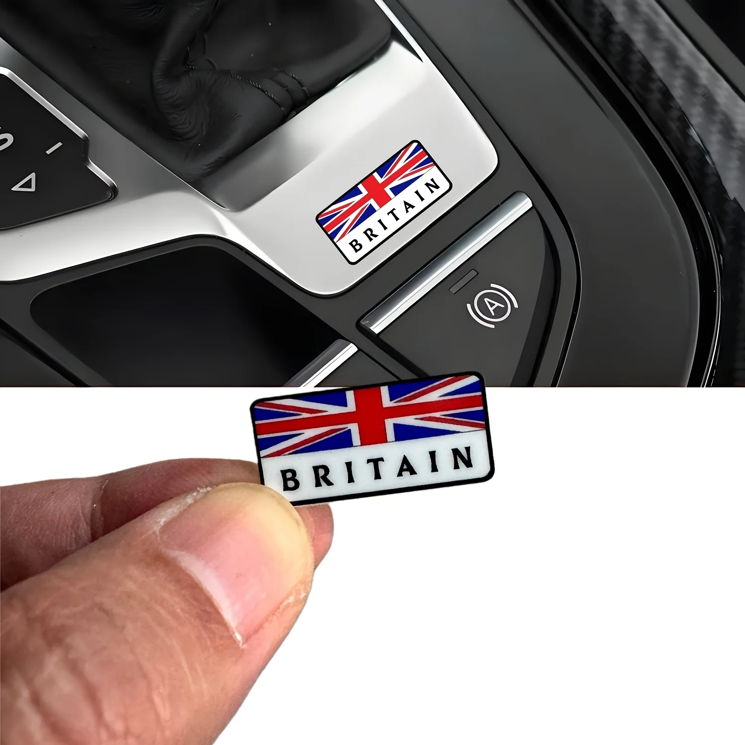Union Jack Style Car Decal Badge Decorative Sticker | Car Decorative Accessories Universal Car Sticker for All Models