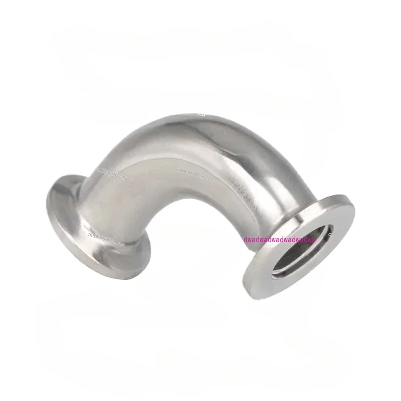 Stainless Steel 304 KF25 (NW25) 90 Degree Vacuum Elbow and Flange Joint