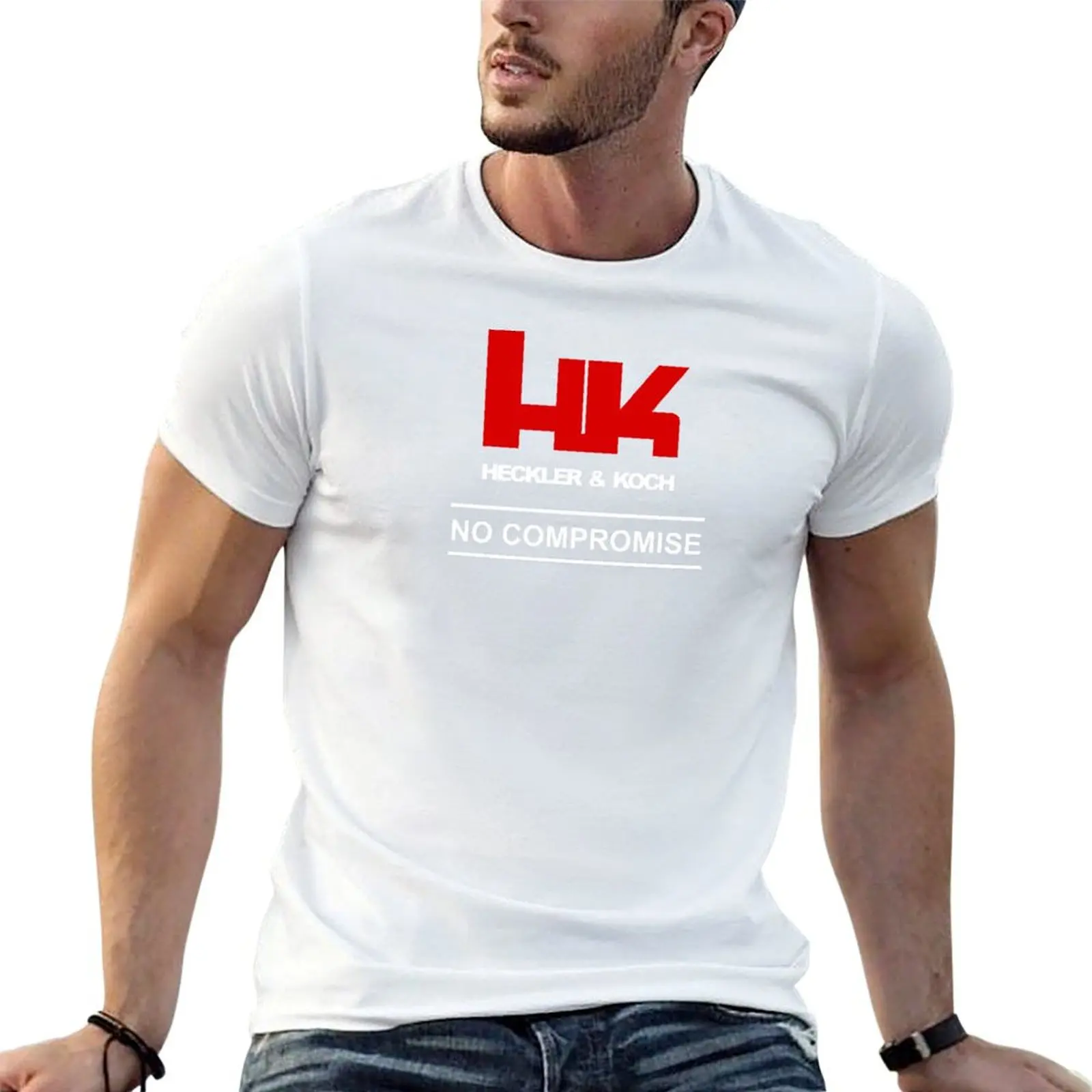 

Hecklerr & Koch T-Shirt man t shirt cotton high quality man t shirts high quality luxury brand T-Shirt