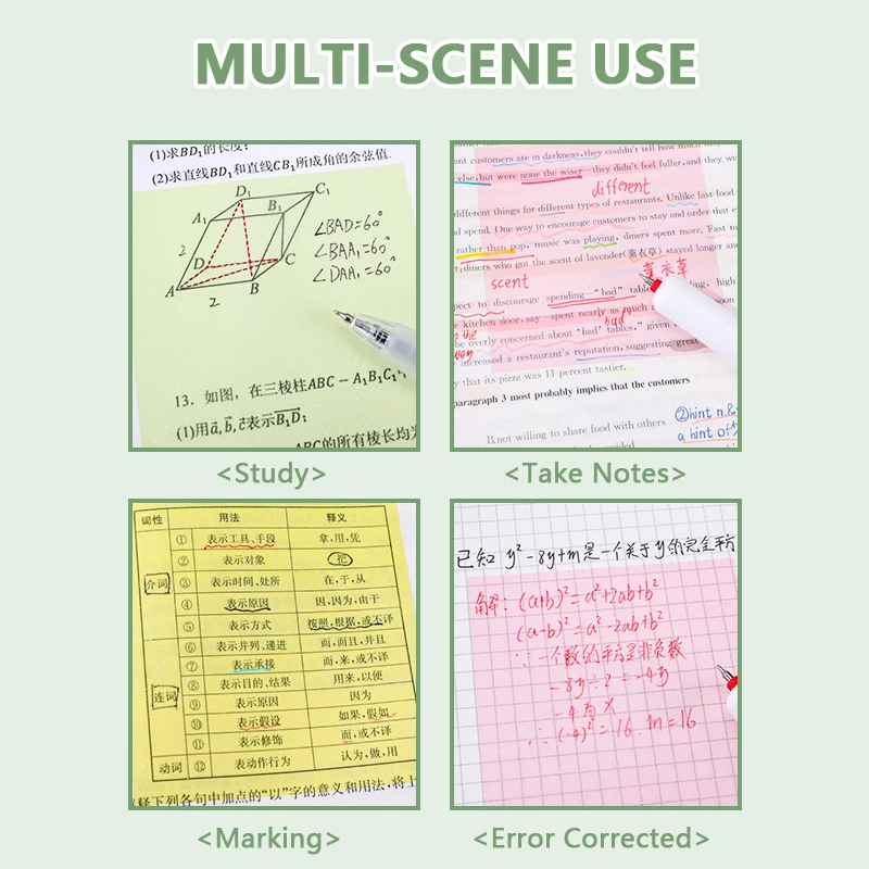 80 ورقة/صندوق سحب من نوع لزجة ملاحظة بيرليسسينت ورقة شفافة ذاتية اللصق لوحات مذكرة لمستلزمات القرطاسية المكتبية والمدرسية #5