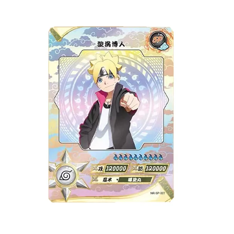 Conjunto completo de cartão kayou naruto ninja legend anecdote sp lr cartão bp edição de colecionador cartão menino presente de natal presente de