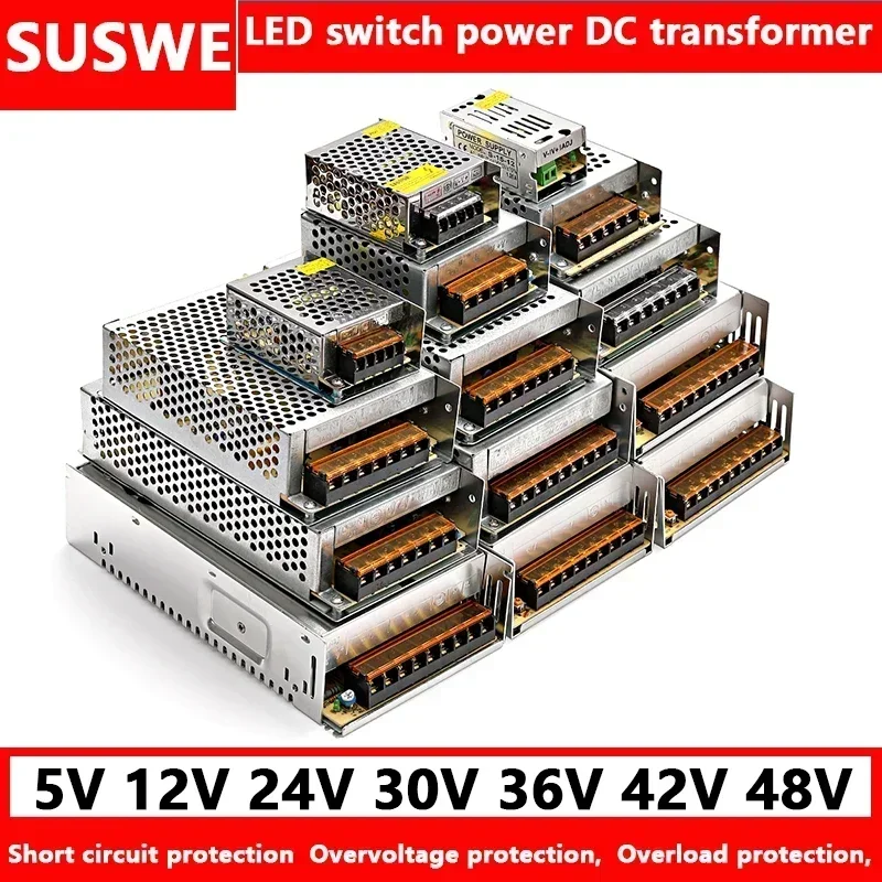 Switching Power Supply Transformer AC-DC Power Supply110v  5v12v 24V 36v48v To 220V To 5V 12V 24 V 36V 1A 5A 20A 30A