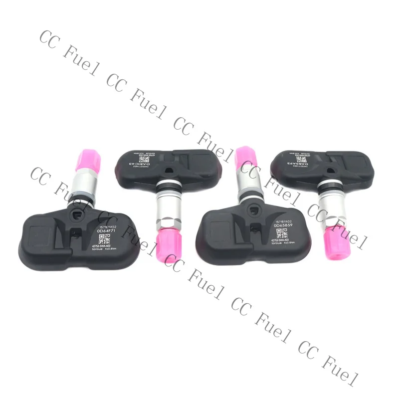 C+ For Honda CR-V Accord Pilot 4pcs New 42753-SWA-A03 TPMS Tire Pressure Sensor