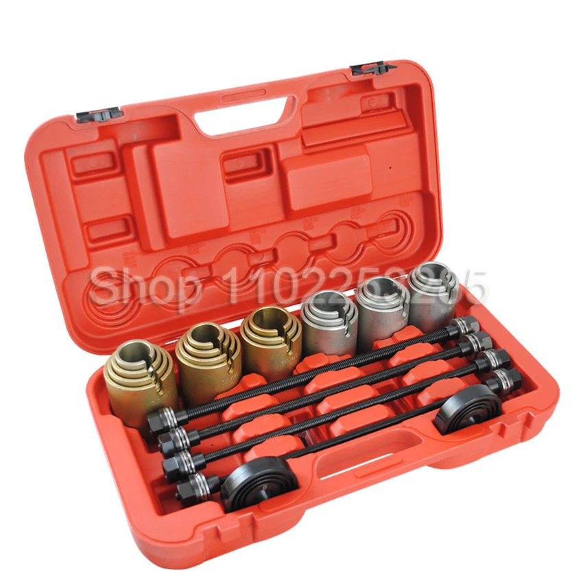 Universal Pull Press Sleeve Kit Bearings Seal Removal Bushing Driver M10 M12 M14 M16 Bushing Disassembly Tool