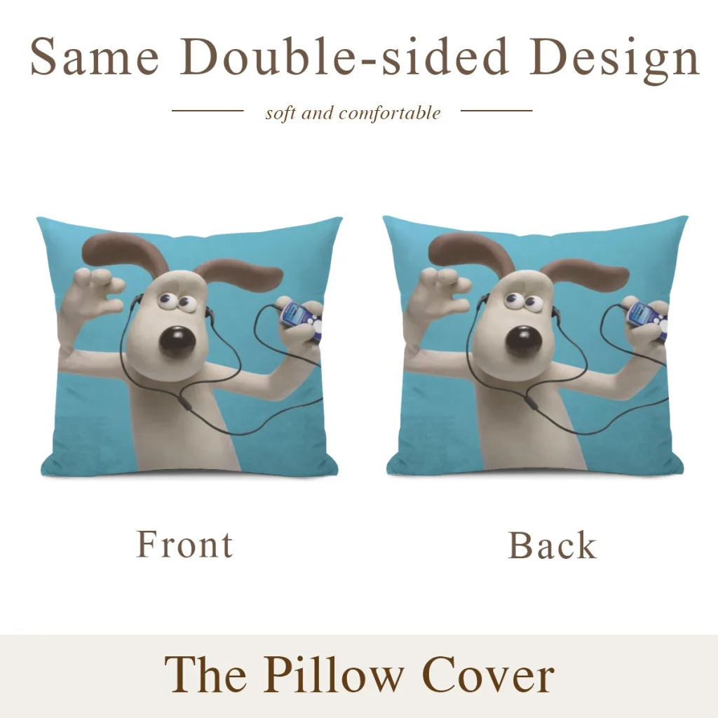 Pillowcase Cushions Cover Cushions Home Decoration Gromit Pillows For Sofa