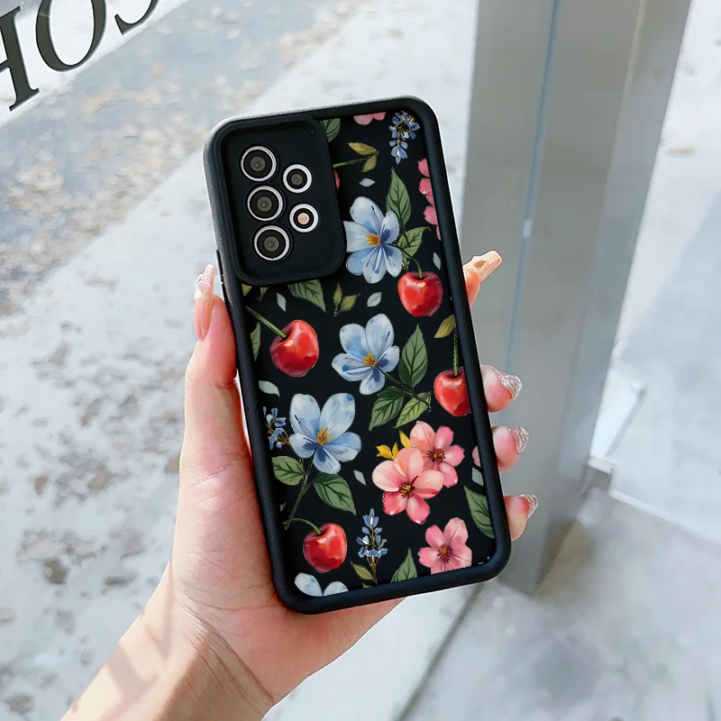 Funny Flower Cute Bow Cherry Pattern Phone Case for Xiaomi 17 PRO MAX 15T Pro 15 Ultra 14 T 13 12 T 11 Lite 5G Soft Cover Fundas - view 6