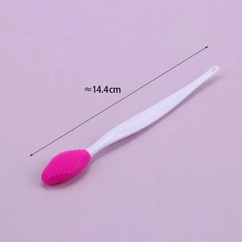 1Pc Schoonheid Huidverzorging Siliconenborstel Neus Mee-Eter Verwijderingsborstel Exfoliërende Tool Neus Reinigingsborstel Gezichtsverzorging Reinigingstool