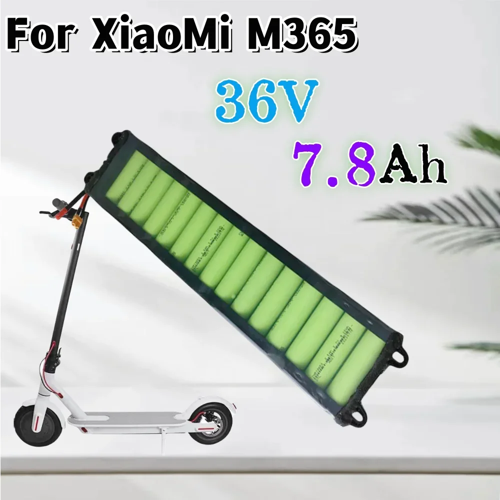 

36V 7.8Ah 18650 Lithium-ion Battery Pack, Suitable For Xiaomi M365 Professional Electric Bicycle Scooters Built in BMS