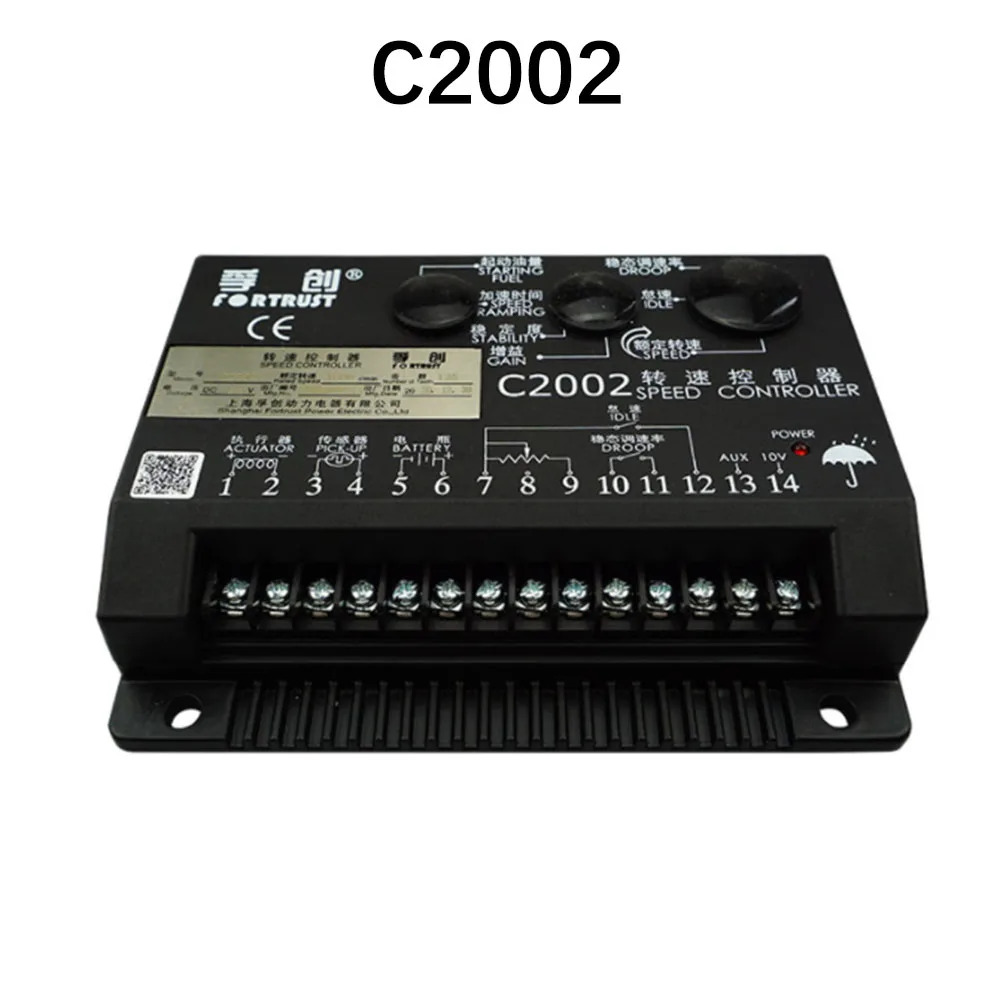 

C2002 Fortrust Copy Electronics Speed control board generator Governor Good Quality Replacement for Diesel Generator Equipment