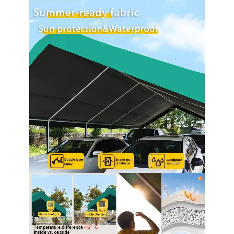 خيمة شرفة بمظلة مخصصة عالية الجودة قابلة للطي للمنزل في حالات الطوارئ والتخييم في الهواء الطلق