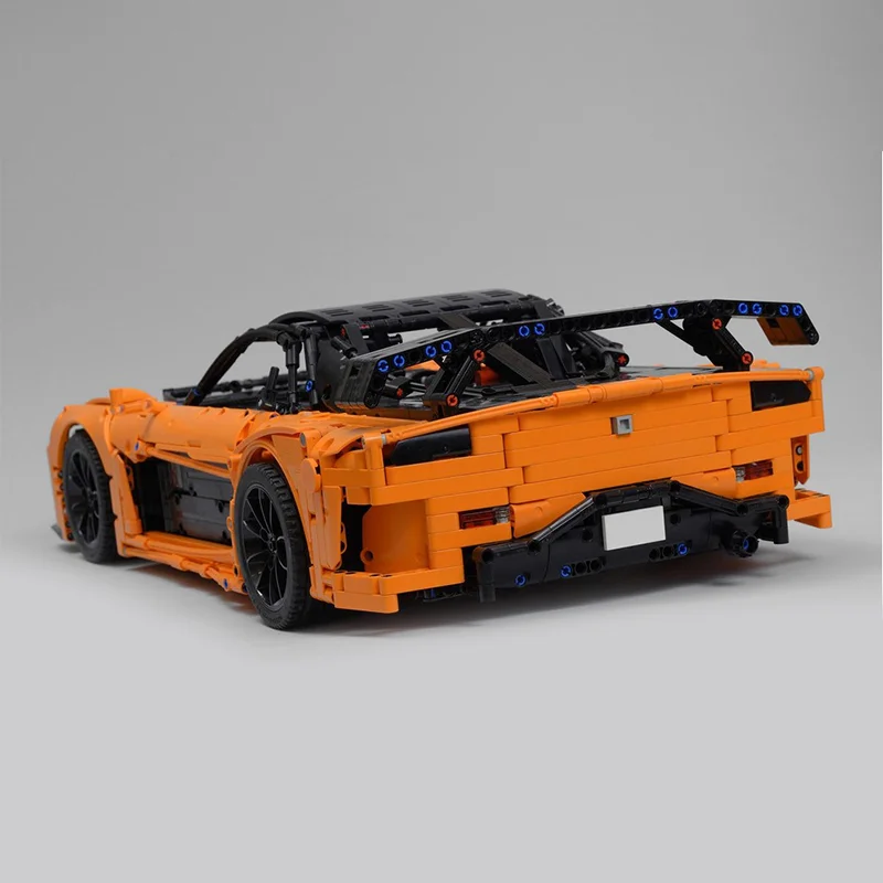 3069 قطعة هانز مازدا RX-7 الحجاب فورتشن 18 MOC أسرع وغاضب سيارة رياضية التعليم بناء لتقوم بها بنفسك كتل عيد ميلاد اللعب هدية #5