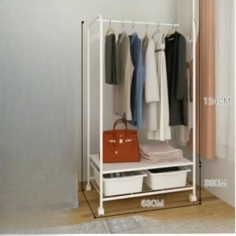 

Folding Storage Racks Metal Display Holder for Home Bathroom clothes Cabinet Hanging Box 35940-5241