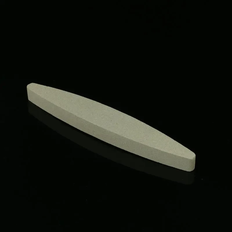 One Piece 240 Grit Alumina Ship Type Oval Whetstone Household Kitchen Outdoor Fast Sharpener Available Bladesharpening Stone