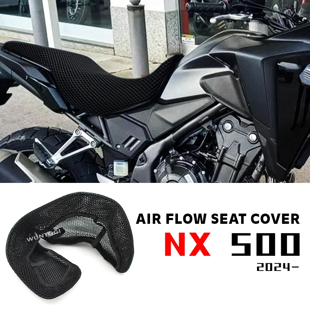 

Чехол на сиденье для мотоцикла HONDA NX 500 NX500, аксессуары, защитная подушка на сиденье, запчасти 500NX NX500 2024