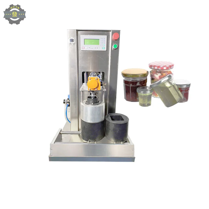 

Semi-automatic Desktop Pneumatic Bottle Sealing Cap Vacuum Capping Machine Glass Bottle Screw Capping Machine
