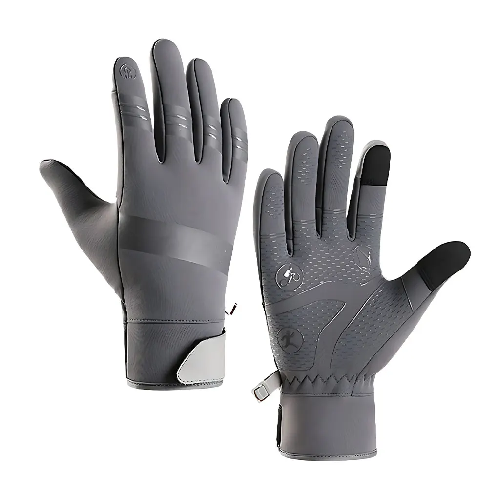 Winter Warm  Outdoor Sports Running Finger Gloves Touch Screen Gym Full for Men Women Water-Repellent Windproof Gloves