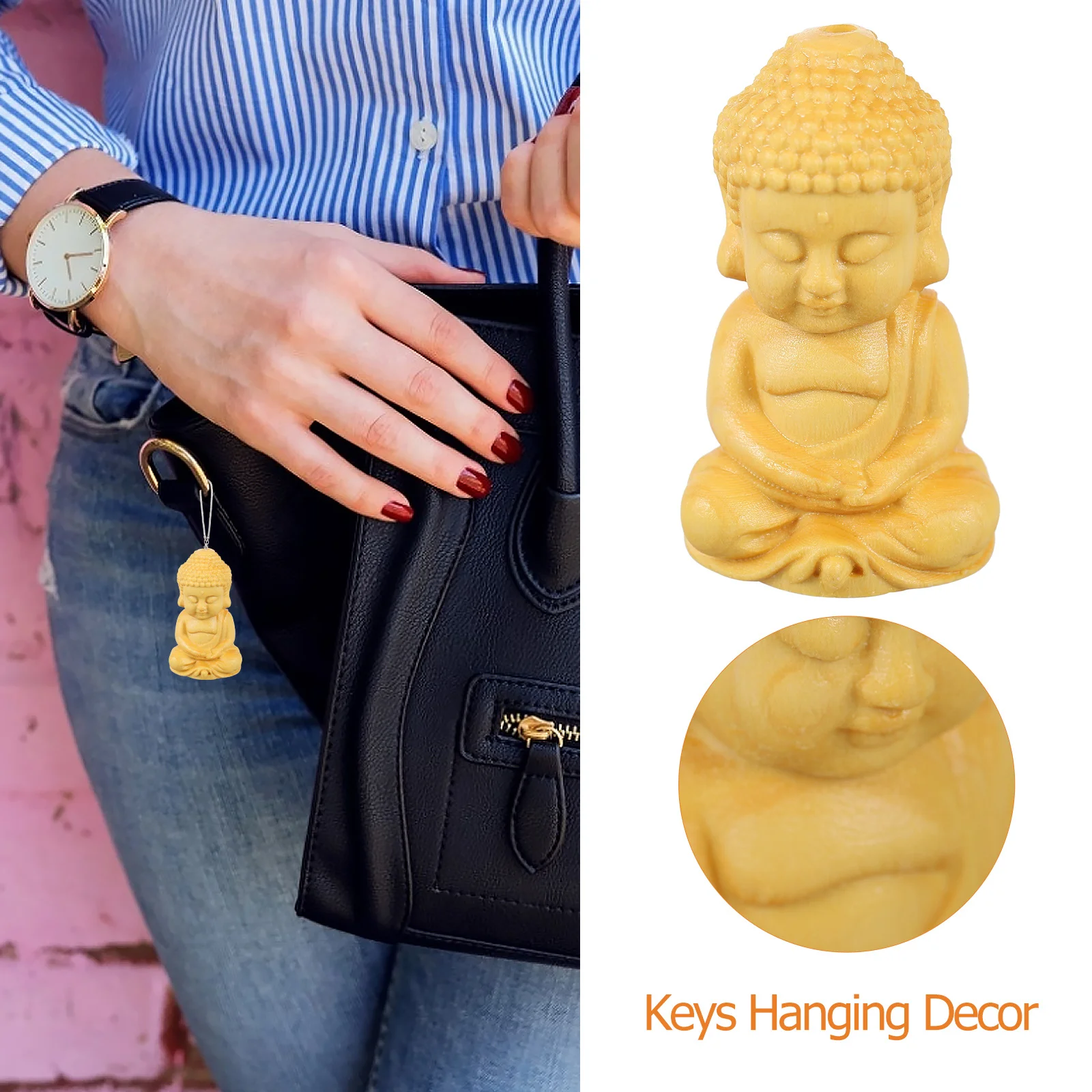 1 مجموعة بوذا المعلقات غرامة براعة خمر مايتريا معلقة سحر خفيفة الوزن كيرينغ حلية عقد دي اي واي سوار