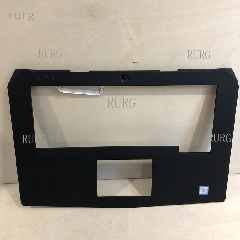 R+  for Dell Alienware 15 R1 R2 R3 Upper Case Palmrest w Status LED Board KXN8G Genuine