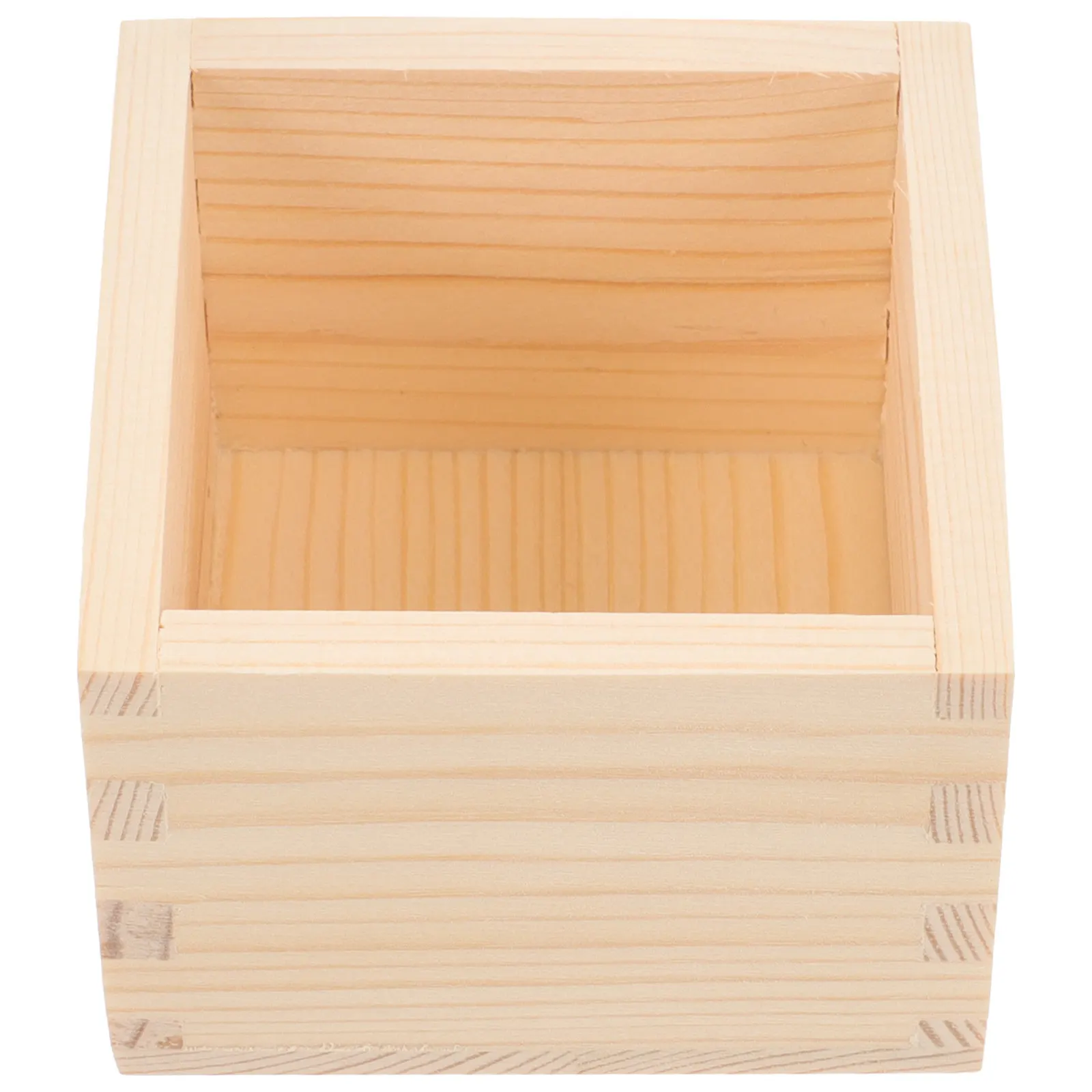 Wood Chalk Organizer Pencil Holder Desktop Storage Box Multi Pen Holder Brush Container