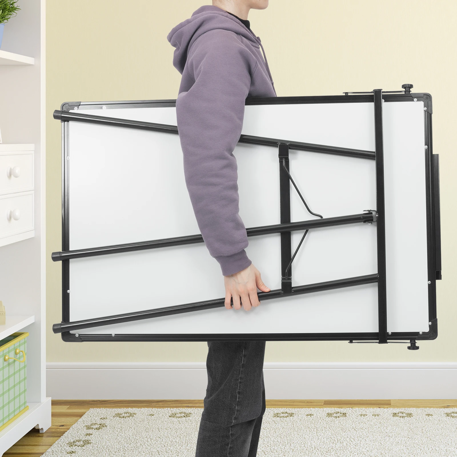 Magnetic Portable Dry Erase, 3 - Whiteboard Easel Tripod ulasan dan harga