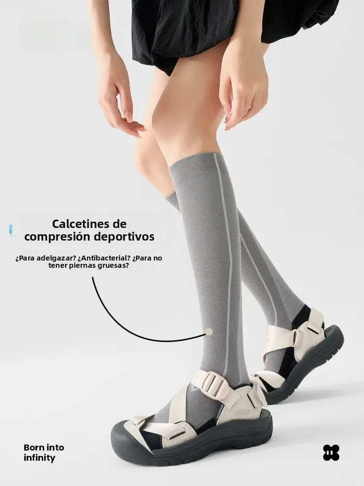 Calcetines de Cresión Deportivos Profesions JKN, Calcetines de Cresión para Correr, Calcetines Largos para Cico,...
