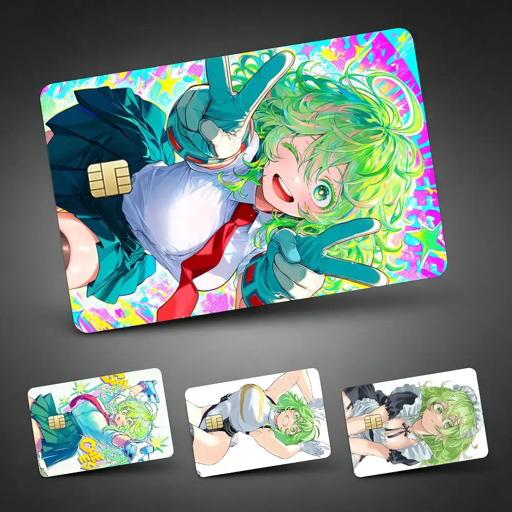 

H-Hagakure M-MHA Decorative Waterproof Film Skin Cover Credit Card Stickers Debit Front Bank Bus Pass