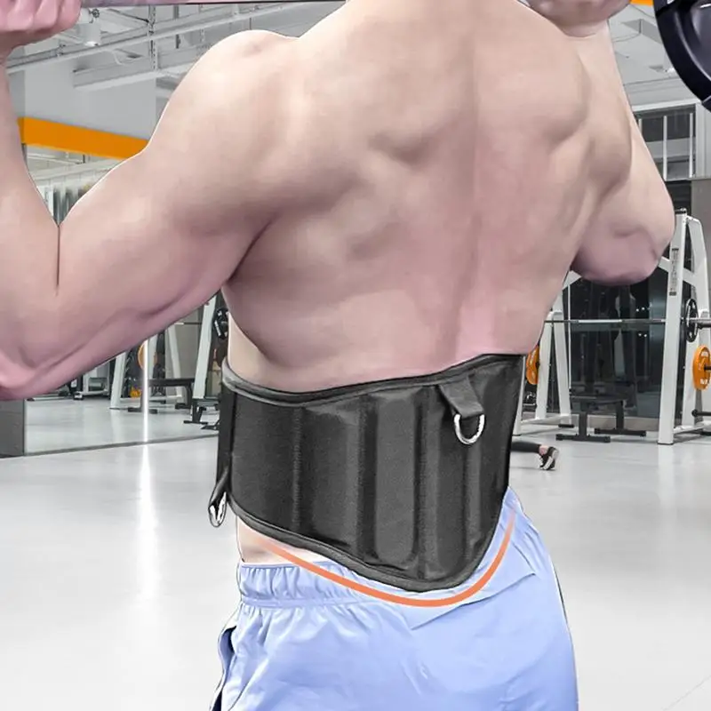 Pull Up Belt Breathable Gym Lifting Belt For Powerlifting Comfortable Support Pull Up Belt With VA Back Protection Strip For Men