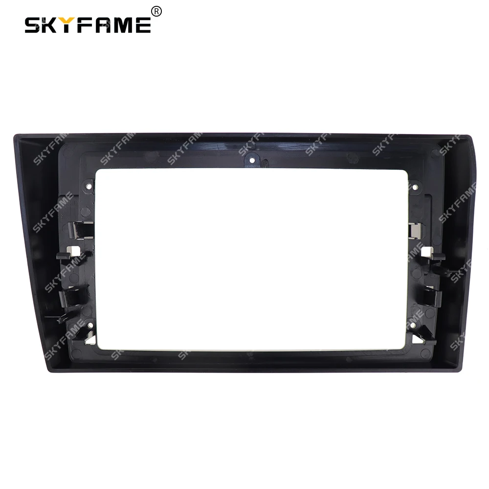 SKYFAME-Adaptador de Fascia de marco de coche, decodificador de caja Canbus, Kit de Panel de montaje de tablero de Radio Android para Zhonghua H530 Brilliance V5