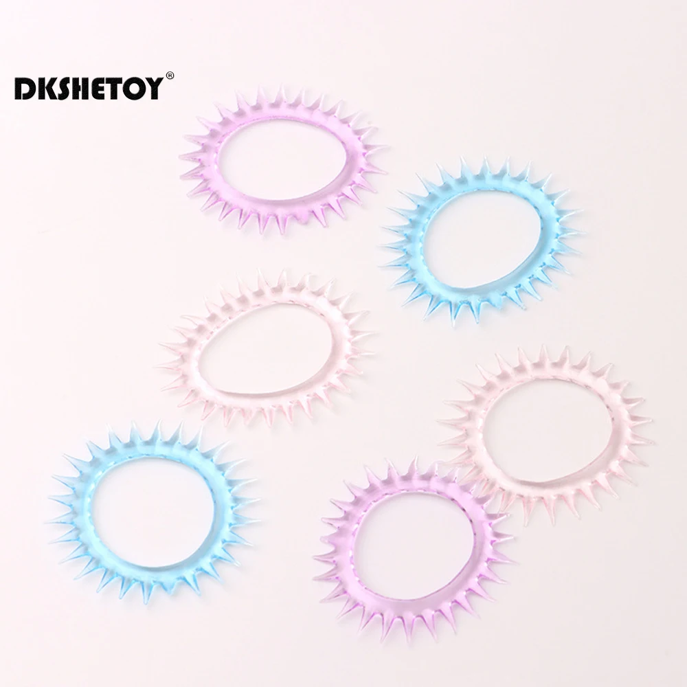 3pcs Penis Rings Spike Cock Rings Penis Sleeve Penis Trainer Delay Ejaculation High Elasticity Time Lasting Sex Toys For Men