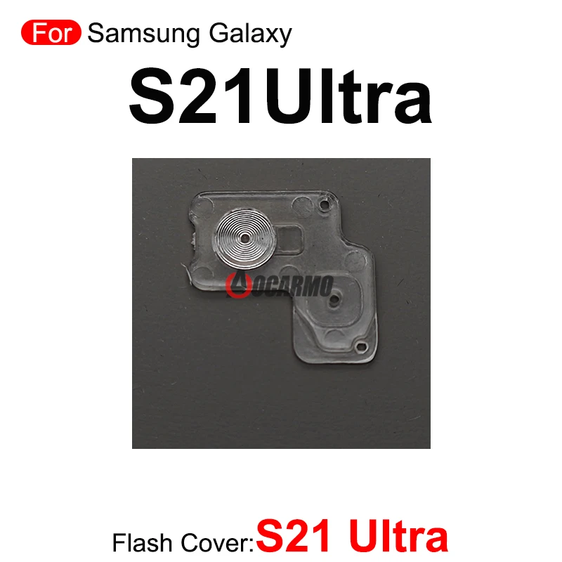 Flash Cover Light Lampshade Cap For Samsung Galaxy S21 Plus S21+ S21FE S21Ultra Note 20 Ultra Replacement Part