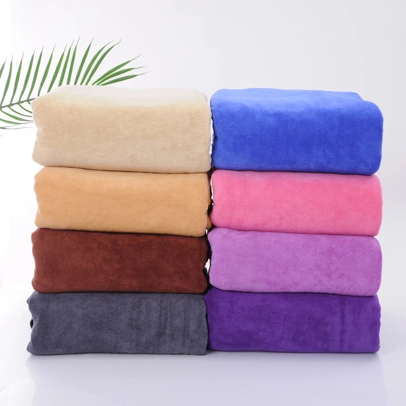 Thickened Large Microfiber Bath Towel-Super absorbent and quick-drying multi-purpose microfiber towel
