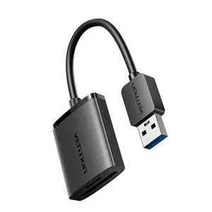 Bilashmart Vention USB 3.0 Card Reader OTG Type C to SD TF Memory Card Adapter 2TB Max Laptop PC MacBook Phone USB 3.0 SD Card Reader