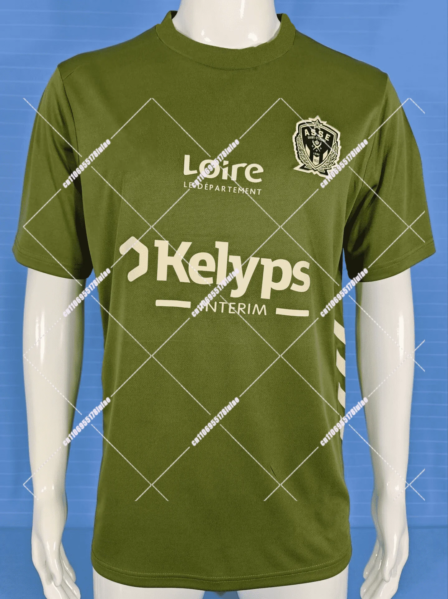 

Футбольный топ Saint-Étienne 2026 Retro 3D — Bold Crest Art, ультрамягкая ткань. Восстановите свою любовь для исторического французского футбольного города