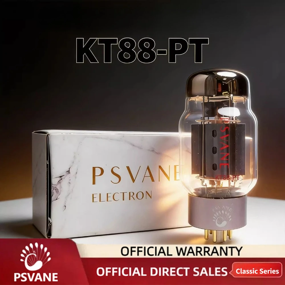 

PSVANE Classic KT88 Vacuum Tube: Direct Upgrade for KT88/6550/EL34, Balanced Tone & Enhanced Stability Amplifier Audio