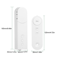 Motorized Blinds Drive Motor WiFi ZigBee Control Smart Chain Roller App Control Shade Timer Schedule with Remote Control