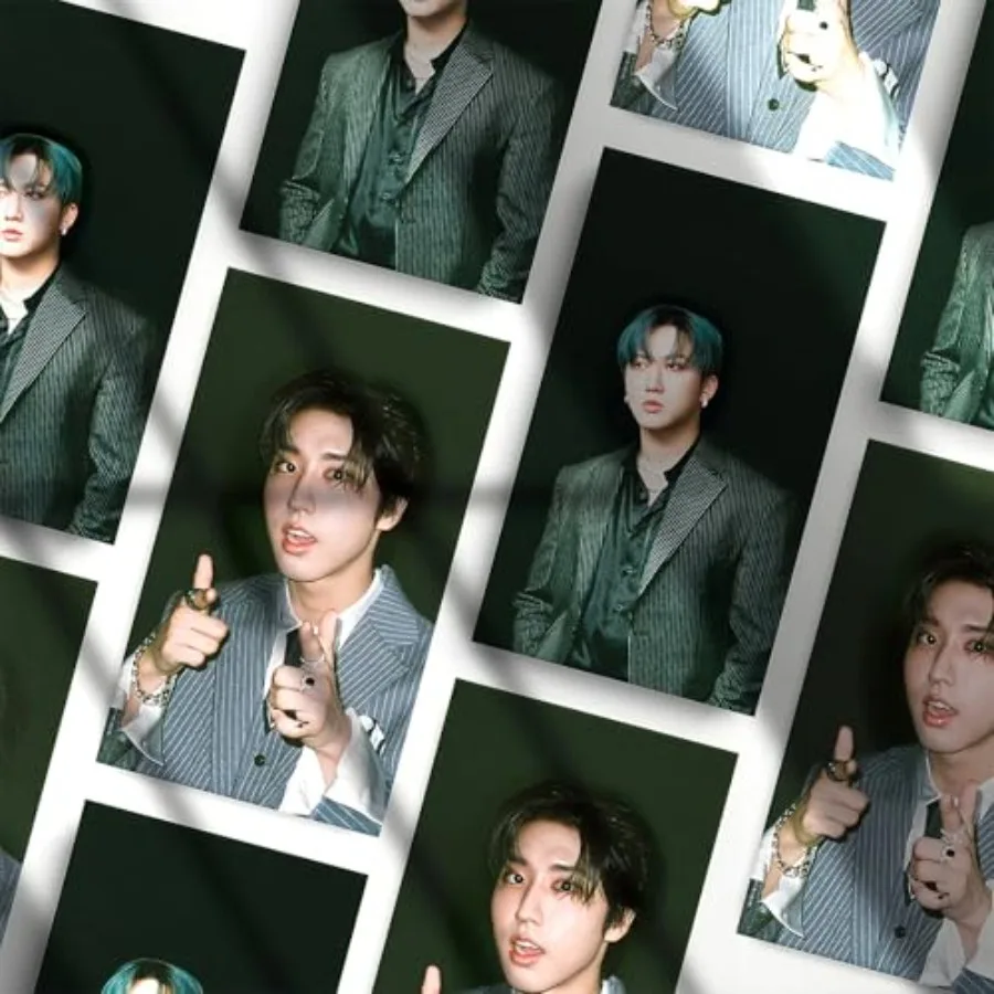 Stray Photocards KPOP Stay Over The Rain Album Cards 55PCS Stray 5th FanClub Photo Cards Giant Album HOP Greeting Card Straykid view 6