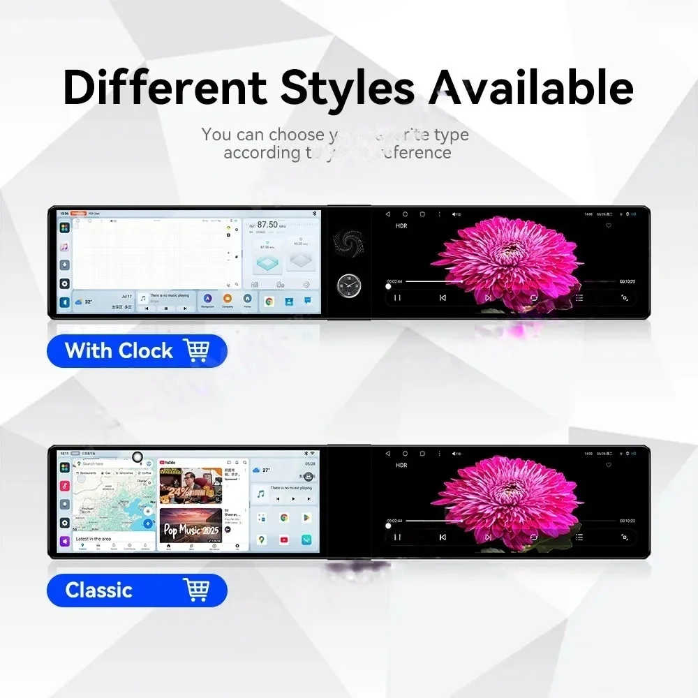 

Dual Screen 12.3" Touch Screen For Audi Q7 2016-2020 Carplay Gps Navigation Android 13 Car Radio HD Stereo Auto car accessories