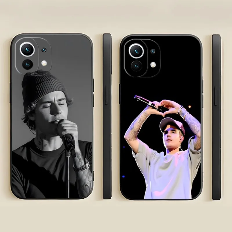 Hot Singer Justin Bieber Phone Case Funda For Xiaomi Redmi 10 9T 9 9A 7A 8 8A 10A Pro Note 11 10S 9S 7 11S Plus Back Cover