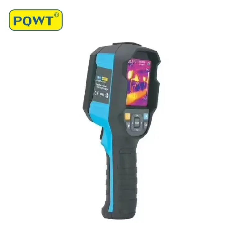2025 PQWT CX160 Przemysłowy termometr na podczerwień Ręczna kamera termowizyjna do wykrywania wycieków w rurach podziemnych
