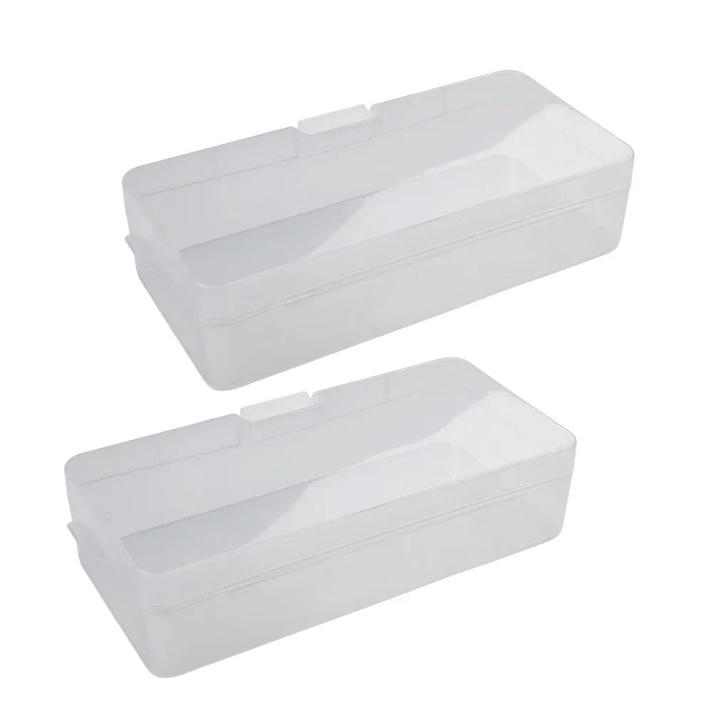 Versatile Clear Plastic Storage Box for Electronic Components Stationery and Cosmetics Stay Organized and Clutter Free