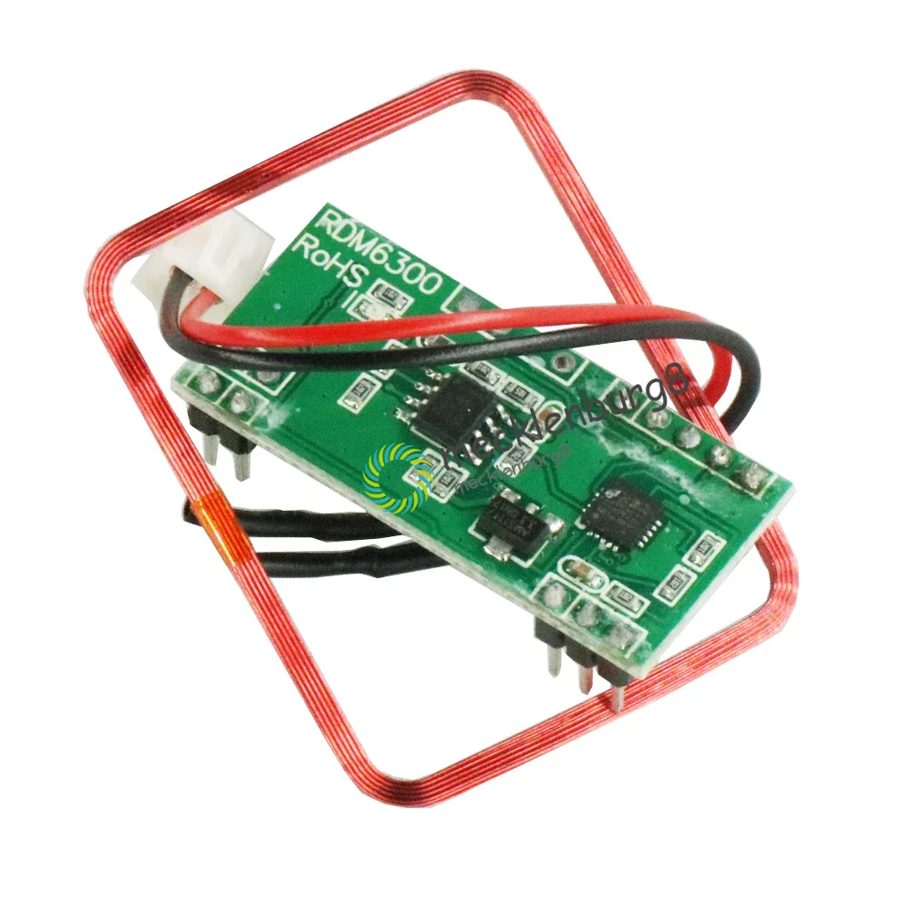 

UART 125Khz EM4100 RFID Card Key ID Reader Module RDM6300 (RDM630) For Arduino