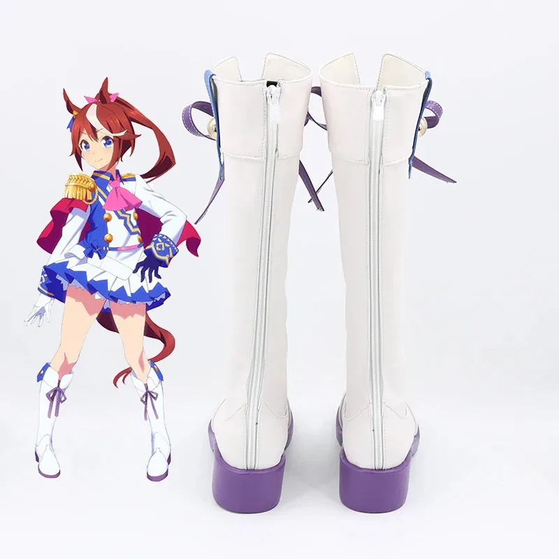 

DY20Cosplay Anime Tokai Teio Cosplay Shoes Boots Custom Made25