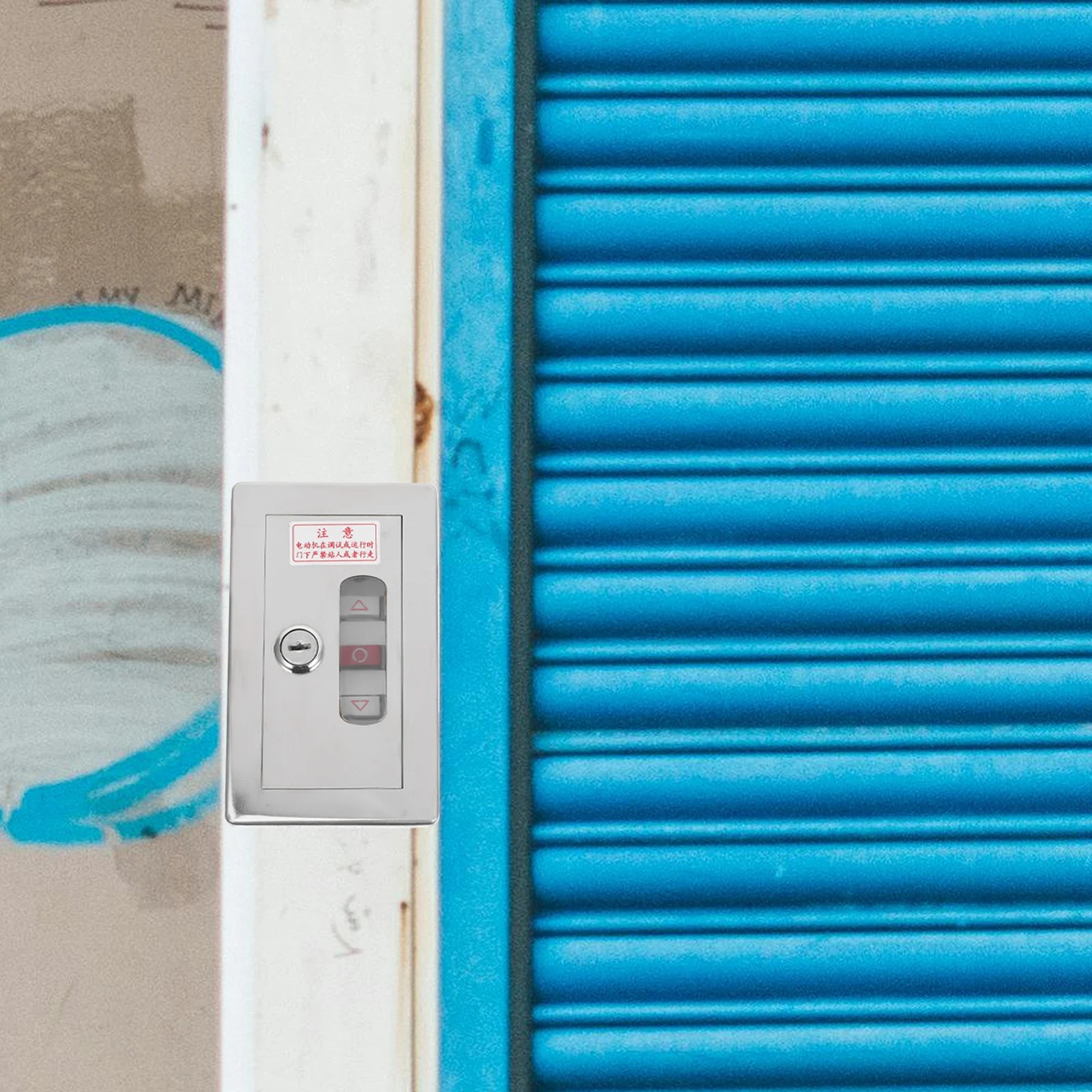 Fireproof Lock Box Button Push Switch Control Station For Gate Opener Shutter Door 220V Momentary Pushbutton Switch Box