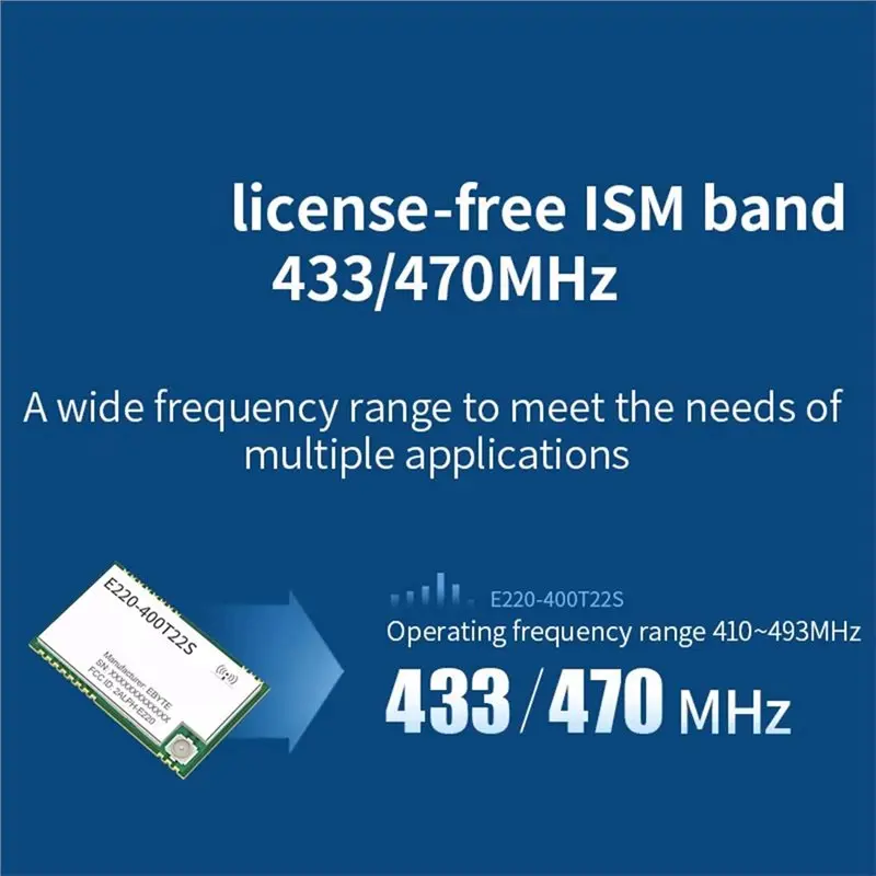 Nieuwkomers-LLCC68 E220-400T22 - 433Mhz Receiver Module recensie en prijs