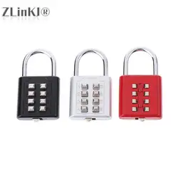 8 Digit Password Code Combination Padlock Zinc Alloy Suitcase Luggage Travel Code Smart Lock Code Keyed Anti-thieft Lock