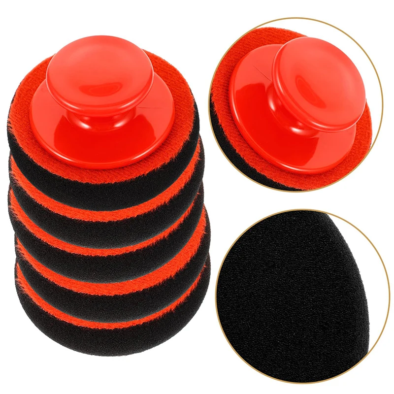 1PCS Foam Car Wax Applicator Pad Hand Polisher Car Wax Sealing Glaze Car Beauty Wax Mall Sponge Polisher Accessories