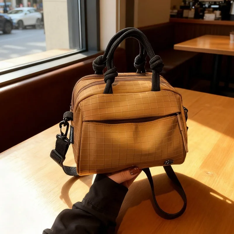 

Портативная сумка-мессенджер из ткани Оксфорд с регулируемым плечевым ремнем на молнии, простая и универсальная