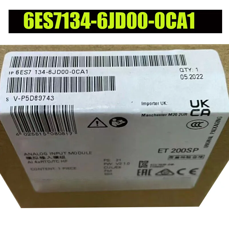 

New 6ES7134-6JD00-0CA1 PLC Module 6ES7 134-6JD00-0CA1 ET 200SP 1 year warranty