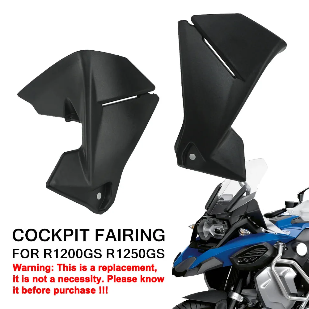 R1200GS Adventure Cockpit Fairing For BMW GS R1200 2014-2019 R1250GS 2019-2023 Motorcycle Accessories Front Drive Protector Cowl