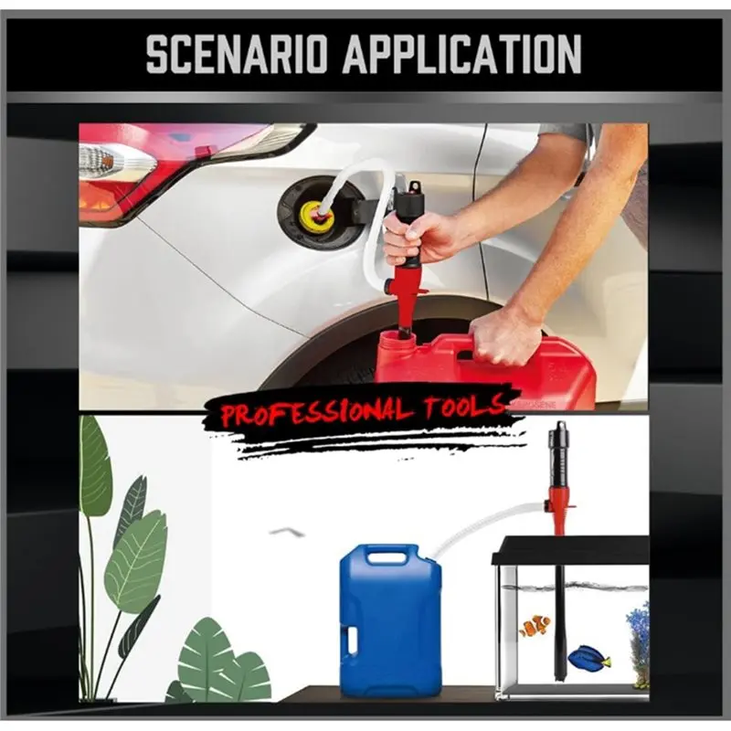 ABUH-Multi-Use Electric Hand Pump Battery Powered Portable Transfer Pump Siphon For Liquid Extractor For Oil And Water
